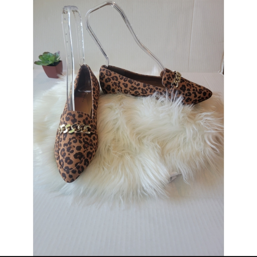 Leopard Print Ballet Flats